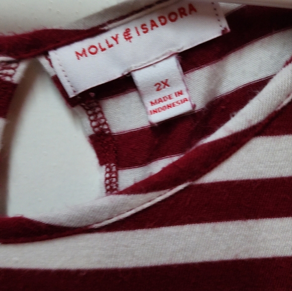 Striped Top 2X - Picture 3 of 3